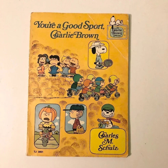 Vintage 1976 Youre A Good Sport Charlie Brown Special Charles M  Schulz - Picture 1 of 16